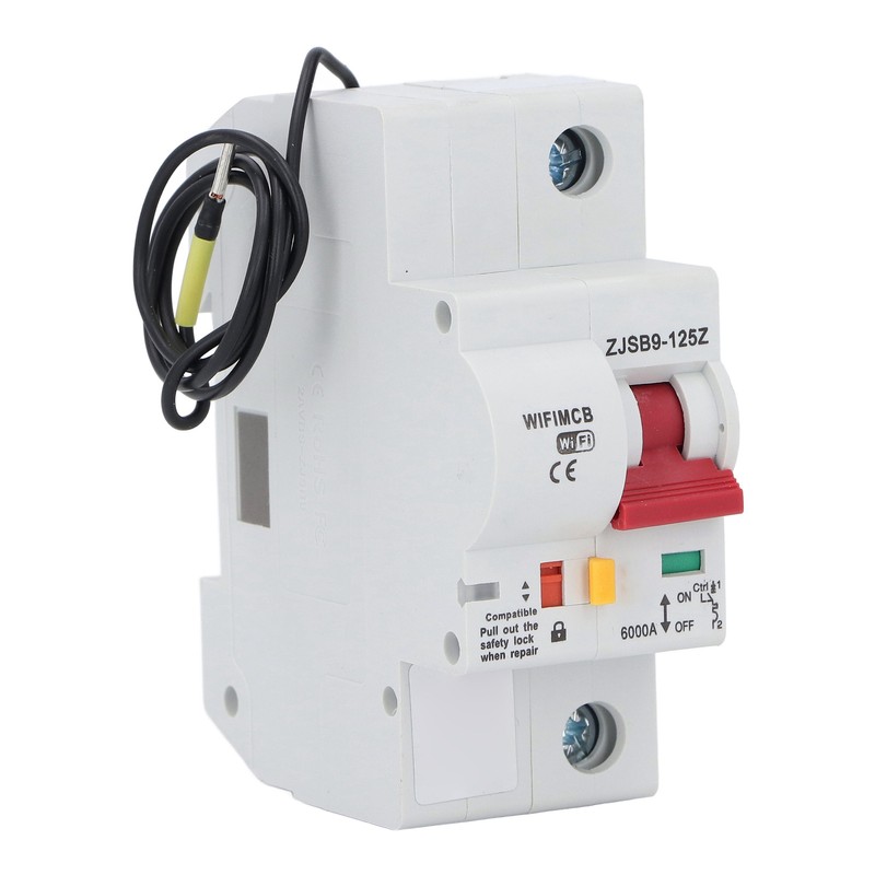 WiFi Circuit Breaker 1P 100A APP Remote Control Smart Circuit