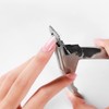 zalati False Nail Clippers Stainless Steel Gel Nail Tips Cutter