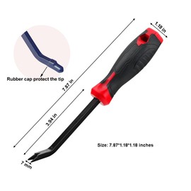 PANSHIYON Staple Remover, Heavy Duty Staple Remover Tool,Upholstery Stapler Puller Lifter for Carpet,Wood,Floor, Furniture, Construction
