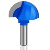 ASNOMY 2" Cutting Diameter Core Box Router Bit, 1/2 Inch