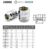 Ko-Ken Tool Co. Z-EAL 2400MZ-14 Hex Socket, Drive Size 0.3