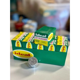 IDEAL CORP Vintage NOS Heavy Duty Flasher IDEAL CORP  HD 552  12V/2 Terminal NEW OLD STOCK