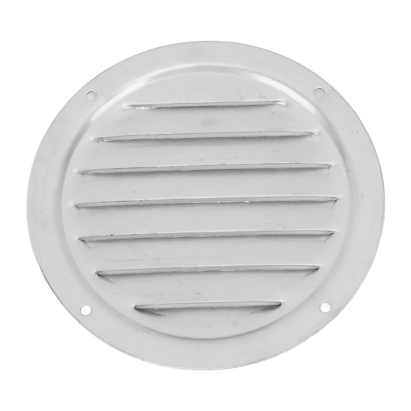 2PCS Round Louvered Air Vent Stainless Steel Marine Grade Rainproof