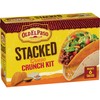 Old El Paso Stacked Queso Crunch Taco Kit, 6 Ct,