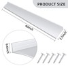 Door Rain Drip Guard, 40 Inch Anodized Aluminum Door Drip