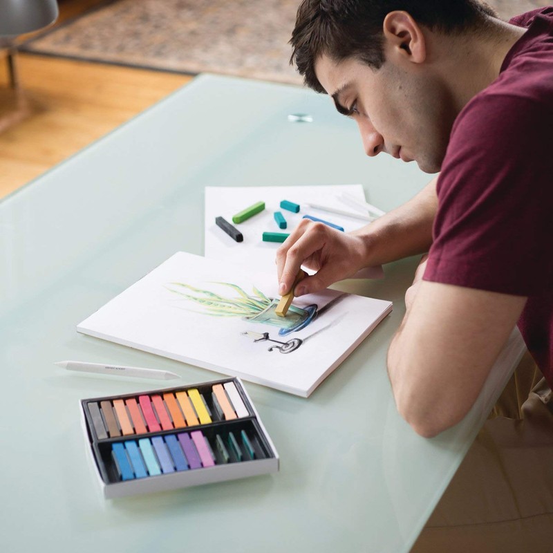 Derwent Academy Paper Stumps, Assorted Sizes, 3 Pack (98248)