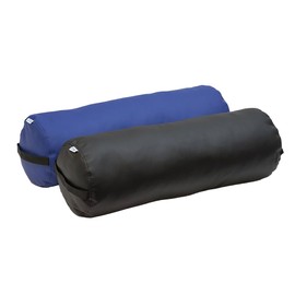 Healthy You Fluffy Massage Bolster Full Round 26" x 9" (Black)