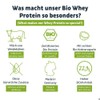 Organic Whey Protein Powder Coconut without Chemicals [Regional from Germany]