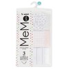 MeMoi Paquete de 3 calzoncillos estampados para niña, Blue Tie