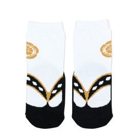 Puff 2 Kids Baby Kids Tabi Socks, Zori Style, Socks, Boys, 7-10, 3.5-5.9 inches (9-15 cm), white