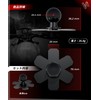 Kaedear KDR-R24 1-Inch Ball, Double-Sided Tape, Base Mount, Flower Shape,