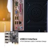 USB 3.0 PCIE Expansion Card PH64 2U/4U VL805 Chip 5Gbps