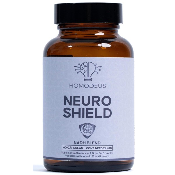 Homodeus Neuro Shield NADH Blend Suplemento de Proteccin Neuronal Con