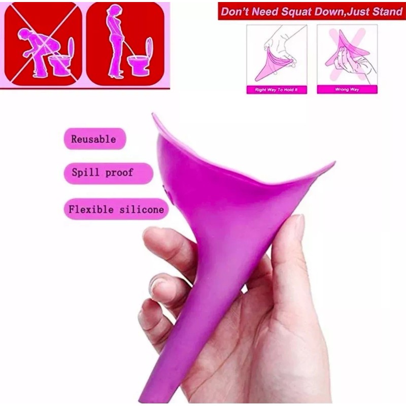 Vagin Kit 2 Orinal Urinal Femenino Portatil Pipi Parada Gogirl
