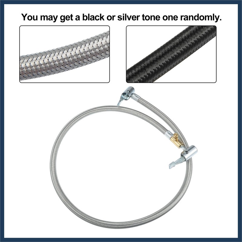 INFINAUTO 2pcs 32" Lock Air Chuck with Air Release Valve