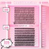Kit De Extensiones De Pestañas Diy Naturales 9-18mm Mixtas