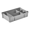 keeeper Organiser Box, 5 L, Comfortable Handle, Practical Clips, Removable