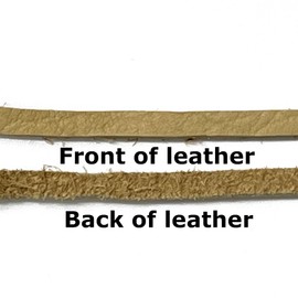 CoolCyberCats Kitty Leather Fling String - Interactive Cat and Kitten Toy - USA Made, USA Leather (Golden Buffalo Leather Regular)
