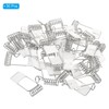 PATIKIL 40 x 20 mm Ceiling Light Spring Clamps Pack