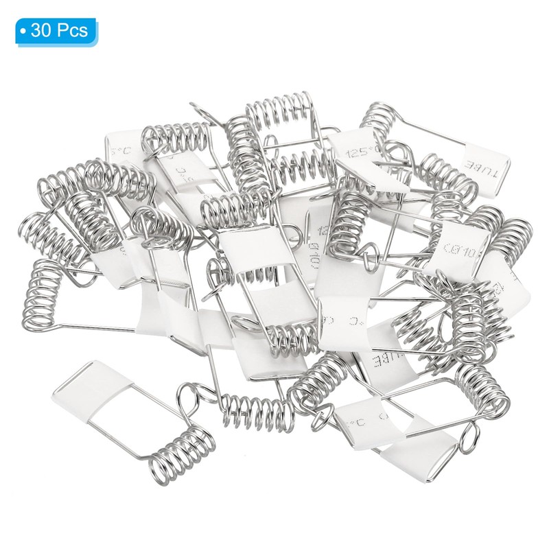 PATIKIL 40 x 20 mm Ceiling Light Spring Clamps Pack