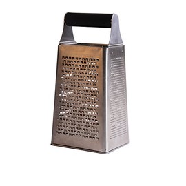 Mercer Culinary Mercer Grates 4 Sided Acid Etched Box Grater,Black