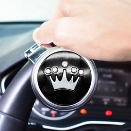 XSQD Auto Lenkradknauf, Lenkrodulationshilfer, Handlenker Mit Stahlkugellagern, Anti-Rutsch Auto Lenkrad Knauf Drehen Ball, Fahrzeuge Traktor Zubehör, Für Traktoren, Rasenmäher Und Boote