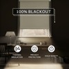 HidPriva 100% Blackout Roller Shade | No-Drill & Tool-Free Installation