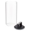Fujisho Airtight Glass Canister Storage Container, Air Reducer, L, 2000cc