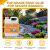 Rock Glue for Landscaping with Sprayer, Ready-to-Use 1Gallon Mulch Glue