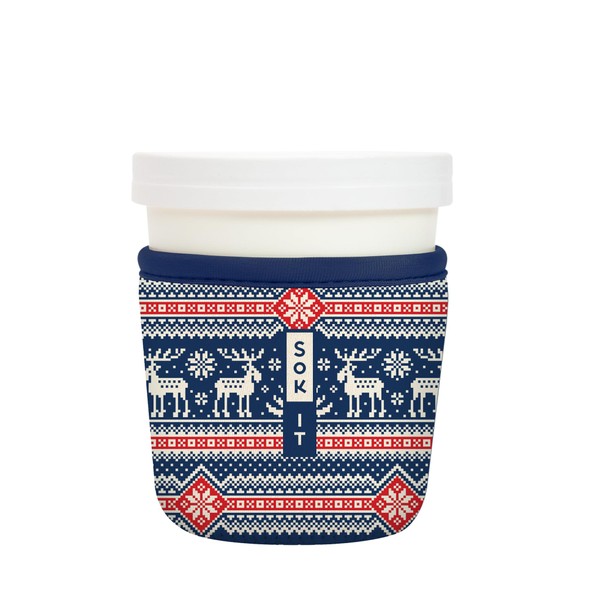 Sok It IceCreamSok Insulated Neoprene Cover (Sweater Weather, Tapered Ice