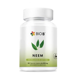 Bio B | Neem 2 Pack de 60 cápsulas veganas cada uno