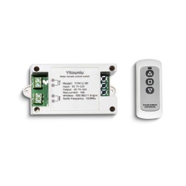 Tuya Smart WiFi/Bluetooth DC Motor Controller 10A 7-32V Reversible Switch with Timer, Voice Control for Electric Actuators, Smart Home (Alexa Compatible)