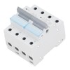 Dual Power Manual Transfer Switch 230VAC 2 Poles DIN Rail