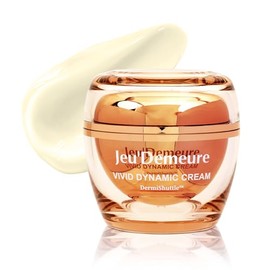 JEU'DEMEURE DermiShuttle Crema dinámica vívida con péptidos hidratante, exosoma 200,000 ppm para brillo, hidratación profunda, antienvejecimiento y textura rica, cuidado de la piel coreano adecuado antienvejecimiento 1.69 fl oz