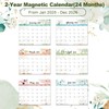 2025-2026 Magnetic Calendar - 2025-2026 Calendar, 24 Monthly Magnetic Calendar