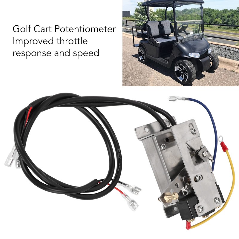 Qiilu Golf Cart Potentiometer 27094 G01 25267 G2 Replacement For