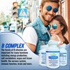 Sunshine Vitamins B Complex, 90 Capsules, Supports Energy, Metabolism, Brain,