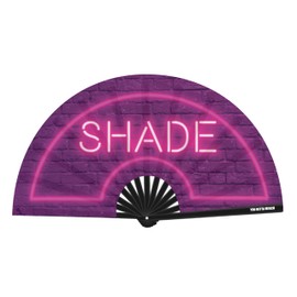 Neon Shade Fan/Drag Fan/Clack Fan/Festivals/Drag Queen