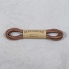Benchmark Basics Walnut 33" Round Waxed Cotton Shoelaces | 2mm