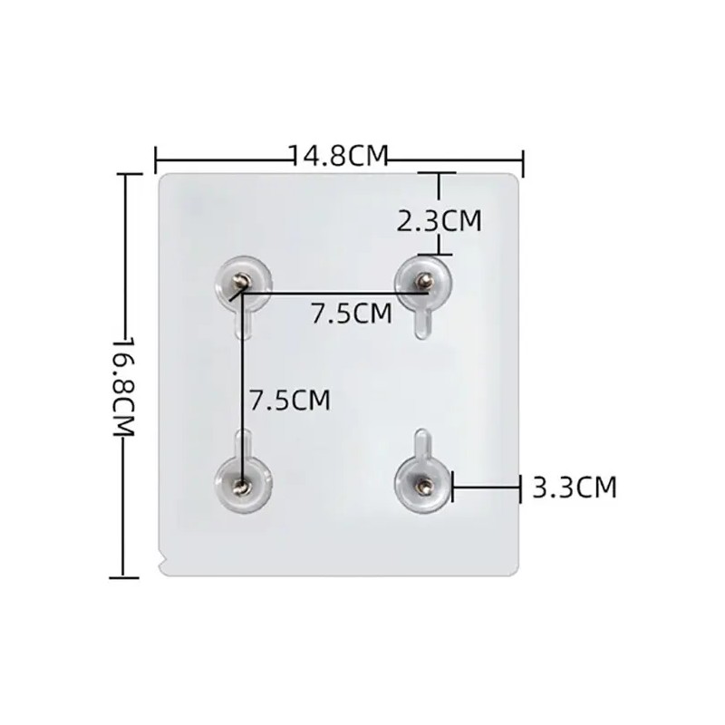 Soporte Adaptador Universal De Montaje Sin Vesa Para Monitor