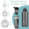 Shaker Balls, 6PCS 304 Stainless Steel Mixing Balls for Protein