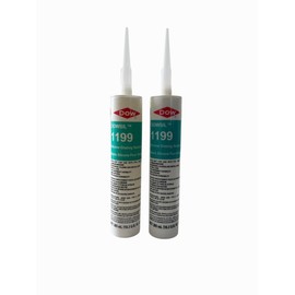 Dowsil 1199 Silicone Glazing Sealant 10.3 oz Clear (2-Pack)