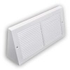 3.5 inch Depth Stamped Steel Triangular Baseboard Grill - 14