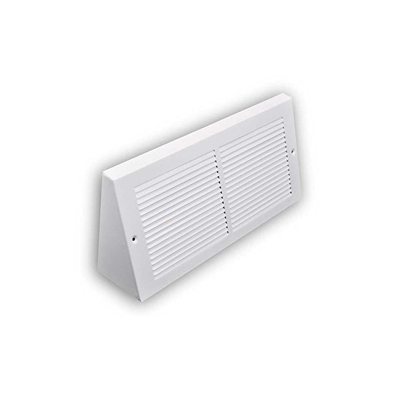 3.5 inch Depth Stamped Steel Triangular Baseboard Grill - 14