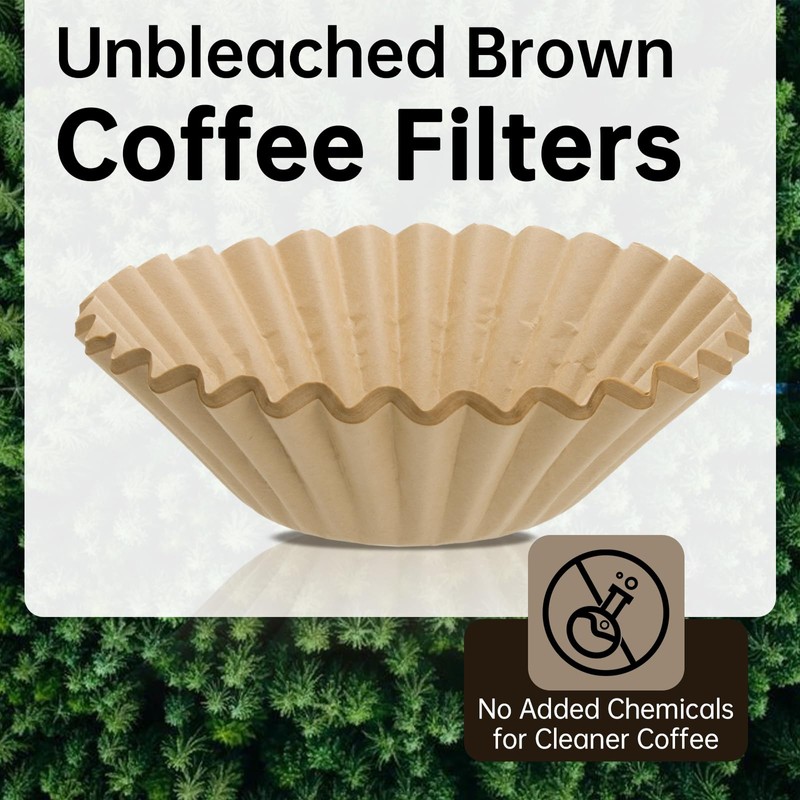 Coffee Filters Compatible with Breville, Extra Large Basket Coffee Filters,