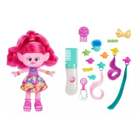 Trolls Muñeca Poppy Peinado Mágico