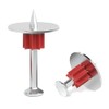 1" Powder Actuated Fasteners, Drive Pins with 1" Wahser, 100pcs