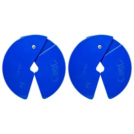 Micro Gainz Dumbbell Fractional 2.5 lb Weight Plate, Ideal for Micro Loading, (Choose Color) 2 Piece Fractional Weight Plates, Designed for Dumbbell Training, Made In USA (Blue)