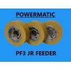 Extrema Wheels for Powermatic PF3 Jr Feeder Power Feeder (Set