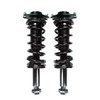 PM Auto Pair of 2 Rear Quick Complete Strut-Coil Spring